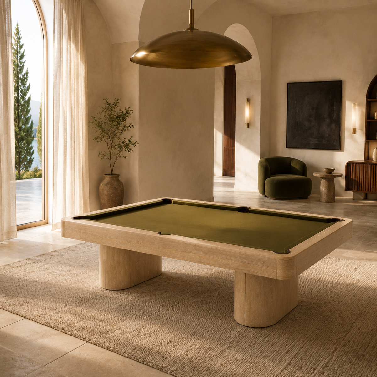 House of Parlor Como Billiard Table