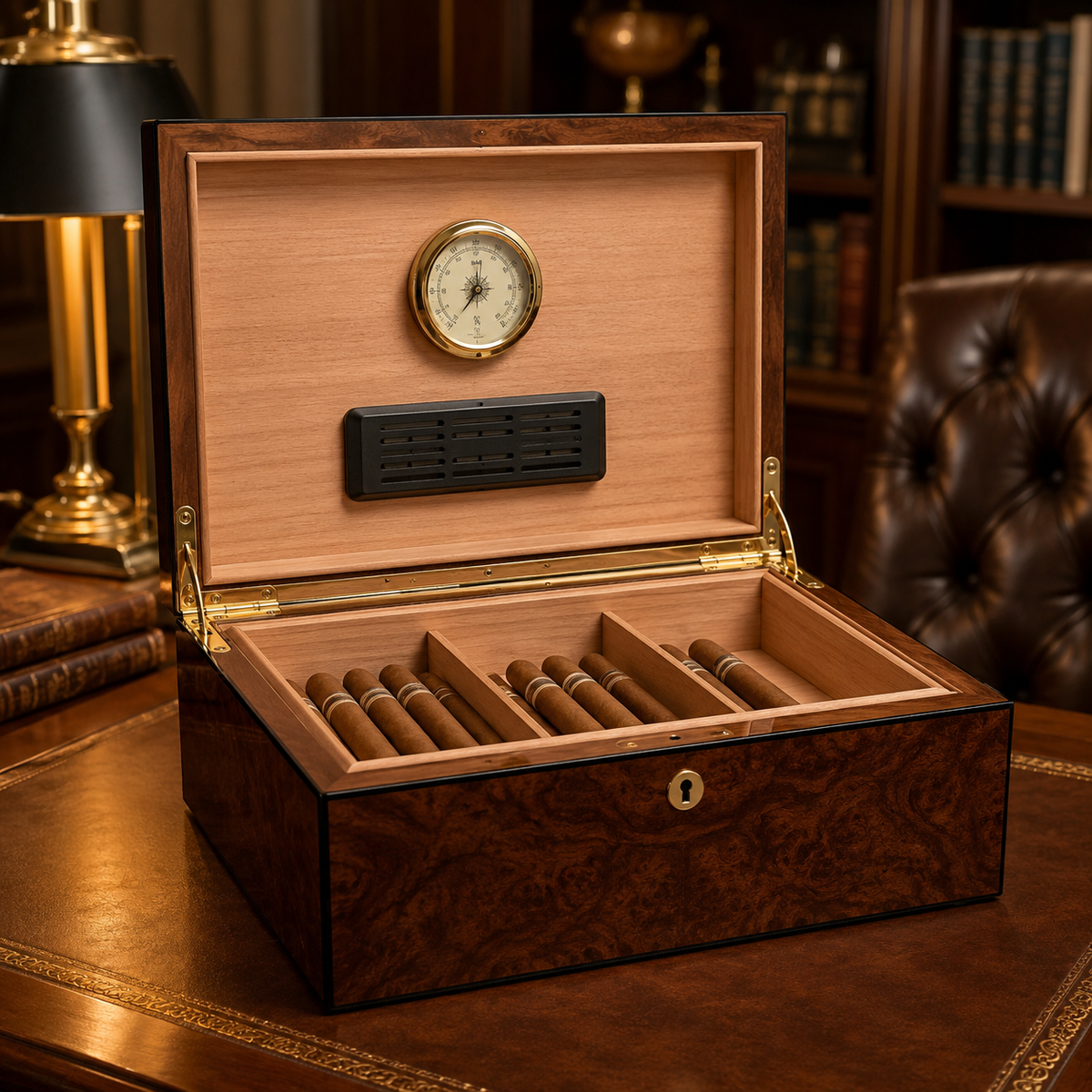 House of Parlor Geneva Desktop Humidor