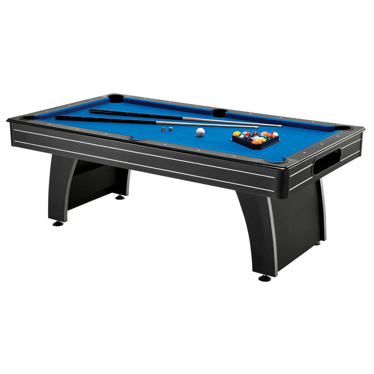 7-Foot Blue Top Billiard Table